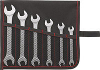 Jeu de clés à fourche doubles, 6 pièces