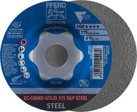 Meule abrasive CC-GRIND SOLID SGP STEEL