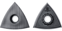 Support à feuilles abrasives auto-agrippantes, non perforé, 80 mm