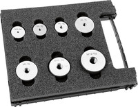 Jeu de bagues calibres de filetage, 7 pièces