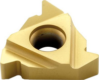 Plaquette à fileter ISO, filetage intérieur, 60° métrique, profil plein