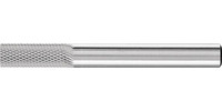 Fraise sur tige en carbure, denture MICRO, forme cylindrique ZYA