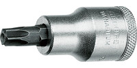 Embout de vissage 1/2" pour vis TORX®, avec alésage, n°