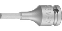 Embout de vissage à choc 3/8" pour vis 6 pans