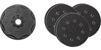 Jeu de disques auto-agrippants, 7 pièces