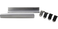 Mors pour étaux en aluminium avec ressort de serrage