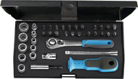 Coffret de douilles 1/4", n° D 20 KMU-20