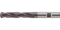 Foret hélicoïdal 5 x D, norme d'usine, carbure monobloc, type UNI