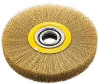 Brosse circulaire, laiton, ondulé