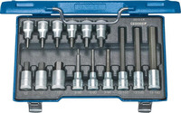 Coffret d'embouts de vissage 1/2", n° IN 19 LKM