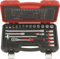 Jeu de douilles six pans 3/8", 23 pièces