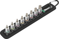 Coffret de douilles tournevis 1/4", Zyklop, pour vis 6 pans, n° Belt A 2
