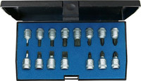 Coffret d'embouts de vissage 1/4", n° INS 20 PM