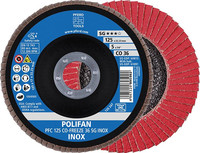 Disque à lamelles CO-FREEZE SG INOX, Ø 125 mm, bombé