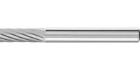 Fraise sur tige en carbure, denture 3, forme cylindrique ZYA