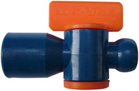 Robinet d’arrêt avec filetage femelle pour tuyau de réfrigérant lubrifiant 1/2"