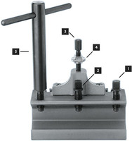 Vis 4 pans pour porte-lames