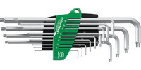 Jeu de clés mâles coudées TORX®, longues, ProStar