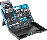 Coffret de douilles 1/4" et 1/2" PREMIUM-Edition, n° 953SC, 67 pièces