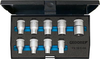 Coffret de douilles 1/2", n° TX 19 E-09