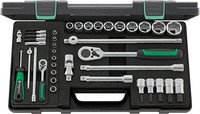 Coffret de douilles 1/4" et 1/2", n° 40/52/27/11