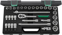 Coffret de douilles 1/2", n° 52/54/25/6
