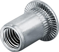 Écrou aveugle alu, standard, tête goutte de suif, AlMg 5