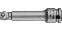 Rallonge coudée à choc 3/8"