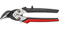 Cisaille à tôles Ideal, acier inoxydable, à commande par levier, coupe à droite, 61 HRC, compacte