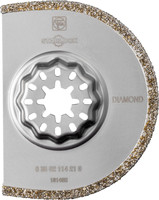 Lame segment, diamantée