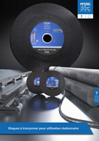 Disques à tronçonner stationnaire PFERD