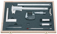 Jeu d’instruments de mesure, 8 pièces